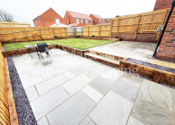 Kippax, Leeds Garden Landscaping Project 138 - Photo 2