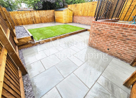 New Farnley, Leeds Garden Landscaping Project 165 - Photo 3